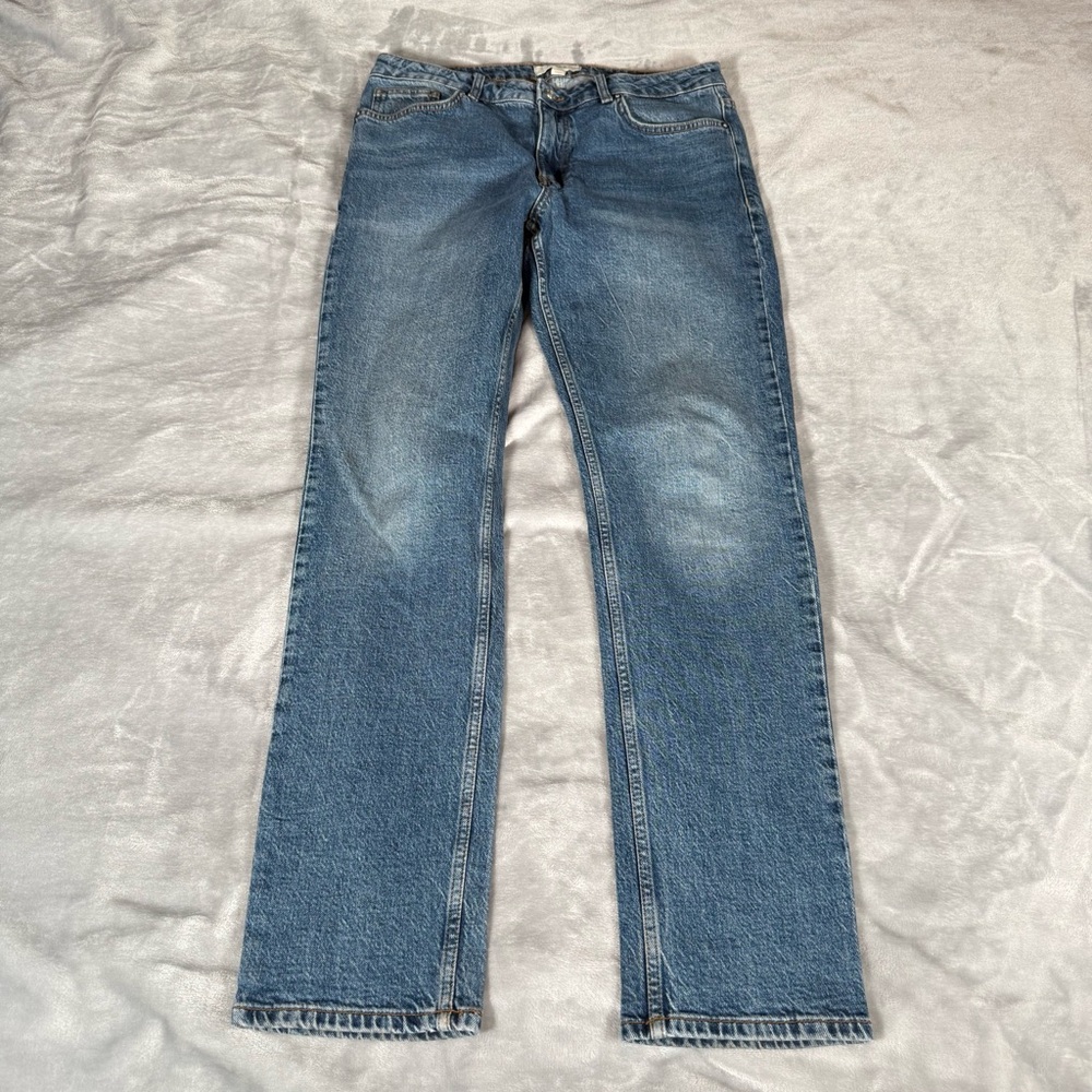 Reiss Denim Skinny Slim Fit Jeans Mens 32x31 Stretch Made In Turkey Blue